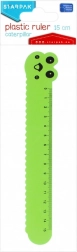 Riglă din plastic broscuță 15 cm
