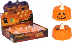 dovleac luminos de Halloween 4,8 × 4,8 × 4,3 cm
