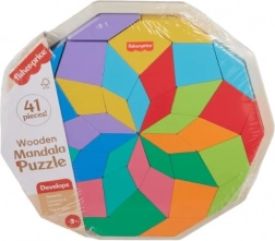 Puzzle din lemn Mandala Fisher-Price