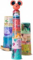 Piramidă de pahare - Castelul fermecat