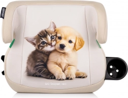 înălțător auto go boost i-size cu isofix, kitten & puppy