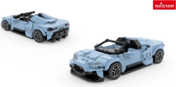 Set de construcție mașină MASERATI MC20 1:30 albastru Rastar