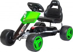 Kart cu pedale pentru copii Baby Mix Speedy verde
