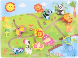 Labirint din lemn cu animăluțe