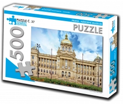 Puzzle Muzeul Național din Praga - 500 de piese