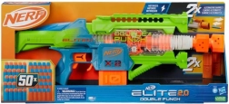 Nerf Elite 2.0 Double Punch blaster motorizat pentru săgeți