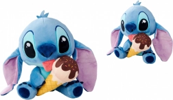 STITCH de pluș cu cornet de înghețată 25 cm