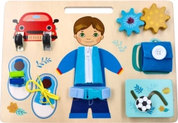 Placă activă din lemn pentru copii