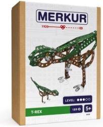 Set de construcție MERKUR T‑Rex model metalic 189 piese