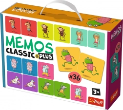 Pexeso Classic Plus Animăluțe în mișcare 3‑în‑1