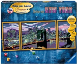 Ravensburger CreArt panoramă New York – pictură după numere