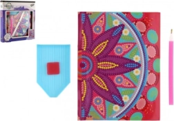 Set creativ jurnal cu decor cu diamante