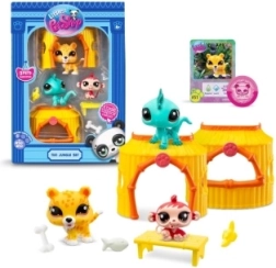 Littlest Pet Shop Junglă 3 animăluțe
