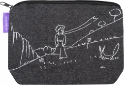 Etui din denim Micul prinț – negru