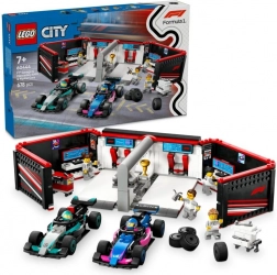 LEGOae City 60444 Garaj F1ae și mașini Mercedes-AMG și Alpine