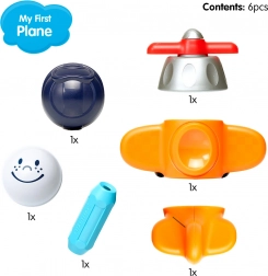 SmartMax primul meu avion – set de construcție magnetic pentru copii