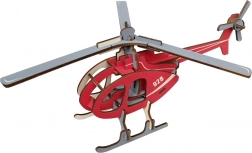 Puzzle 3D de lemn, elicopter