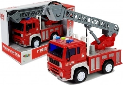 Mașină de Pompieri cu Acționare Fricțională și Efecte Sonore