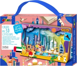 Puzzle 3D din lemn panoramă urbană – DUBAI
