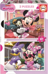 Educa puzzle Minnie 2x20 piese