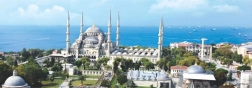 Puzzle panoramic Moscheea Sultanului Ahmed din Istanbul 1000 piese ANATOLIAN