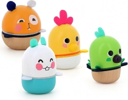 Vilac zornă din lemn animăluțe