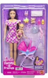 Barbie Skipper bonă cu cărucior