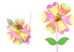 Morisca în formă de floare pe tijă din plastic