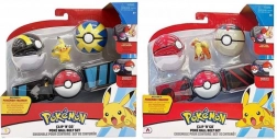 Curea POKÉMON Clip 'N' Go cu Poké Ball-uri și figurină