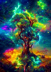 Puzzle Cosmic Arborele Vieții 1000 piese