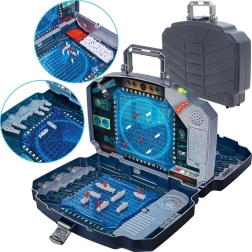 Bătălie navală electronică în servietă cu lumini și sunete, 5+