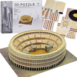 Puzzle 3D Colosseum Roman 84 piese