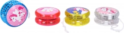 Yo-yo cu motiv de unicorn, cu efecte luminoase, 5,5 cm