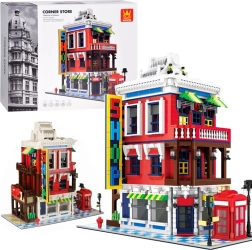 set de construcție arhitectura lumii – magazin de colț londonez 2347 piese