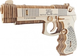 Puzzle 3D din lemn Woodcraft pistol M92F