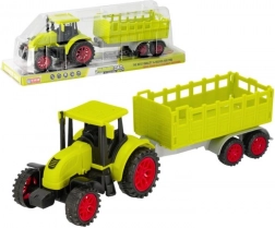 Tractor cu remorcă – jucărie din plastic pentru micii fermieri