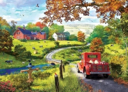 Puzzle Plimbare prin mediul rural 1000 piese EUROGRAPHICS