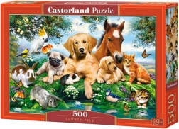 Puzzle 500 piese Summer Pals CASTORLAND