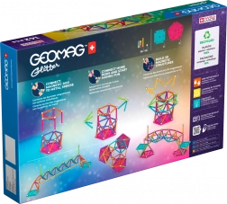 Geomag Glitter set de construcție 142 piese