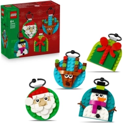 Colecția iconică LEGO de ornamente de Crăciun
