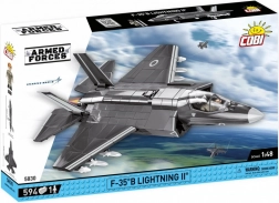 Model avion de luptă F-35B Lightning II din cărămizi