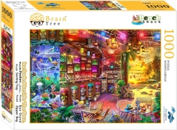 Puzzle Brain Tree bar pe plajă 1000 piese