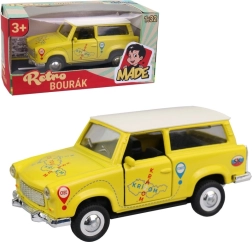 Model de mașină metalică Trabant combi 12 cm
