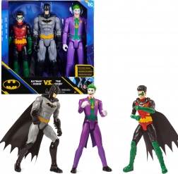 Set de figurine de acțiune DC Comics 3-în-1 – BATMAN, ROBIN și JOKER 30 cm