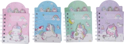 Carnet de notițe cu motiv unicorn