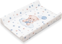 Saltea de înfășat Baby Mix Ursuleț 47 × 70 cm – Albastră
