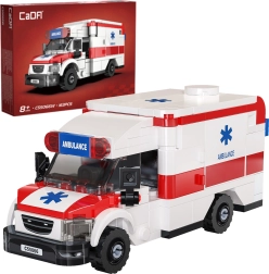 Set de construcție CaDA ambulanța MedSwift Guard – mașină de curse din 163 piese