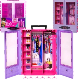 Barbie Fashionistas dulap mare pentru hăinuțe cu umerașe