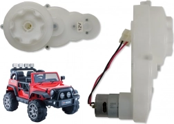 Motor cu cutie de viteze 12 V 11000 RPM pentru vehiculul HP012