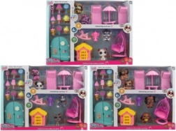 Set de animăluțe cu căsuță și accesorii